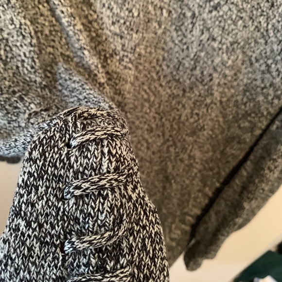 Like new - Super cozy long knit sweater - salt and pepper - Picture 3 of 6